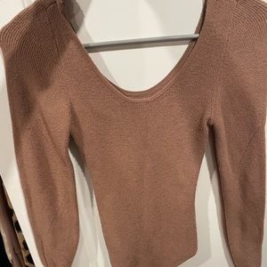 Abercrombie and Fitch women’s sweater bodysuit